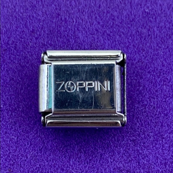 💛 Y2K Gold and Blue Crab Charm Bracelet Link - Picture 2 of 2